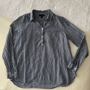 J. Crew Gingham Popover